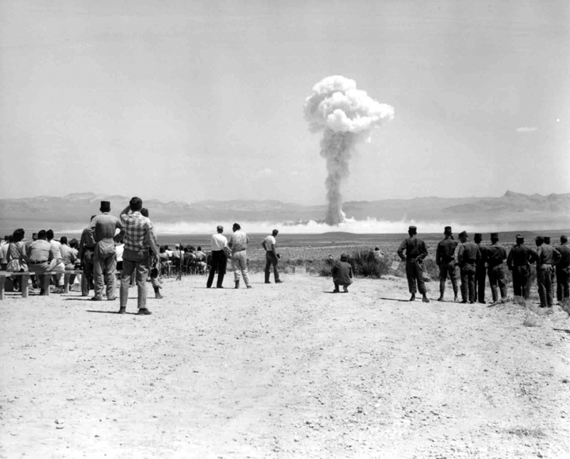 14 Haziran 1962'de Nevada Test Sahasında Yapılan 