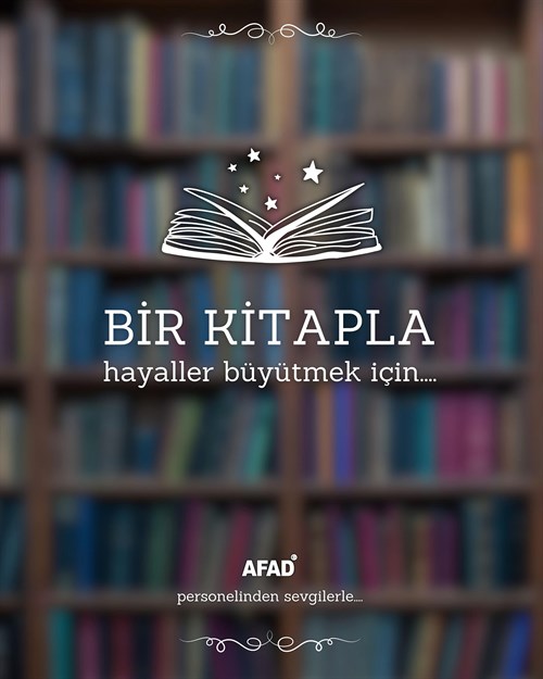 📚📖 Bir Kitapla: Hayaller büyütmek için…